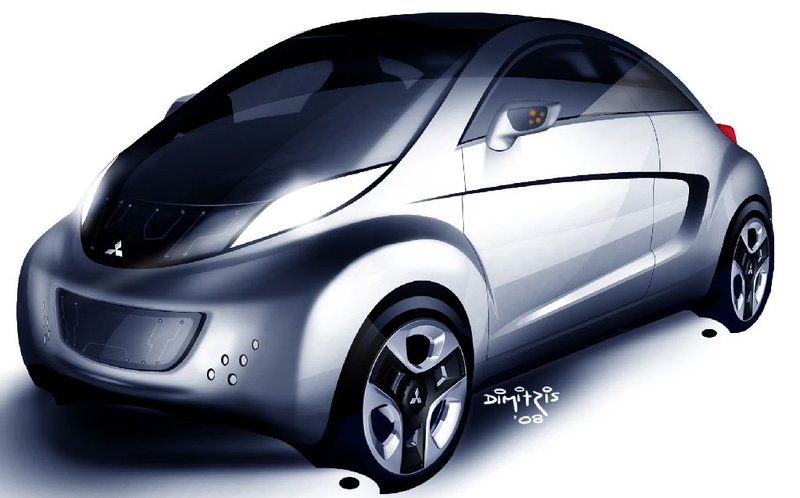 Illustration for article titled Mitsubishi i-MiEV Sport Air Concept Heading To Geneva
